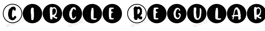 Circle Regular字体转换